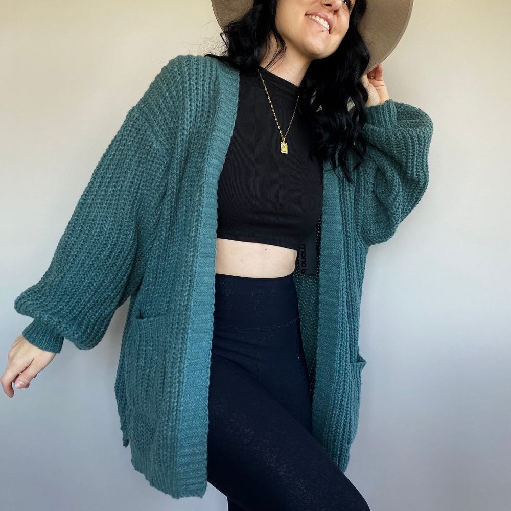 Bulky Knit Cardigan